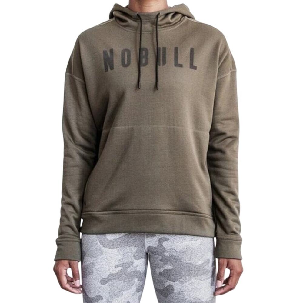 NOBULL Women's Army Green Hoodie Size Small New With Tags Condition